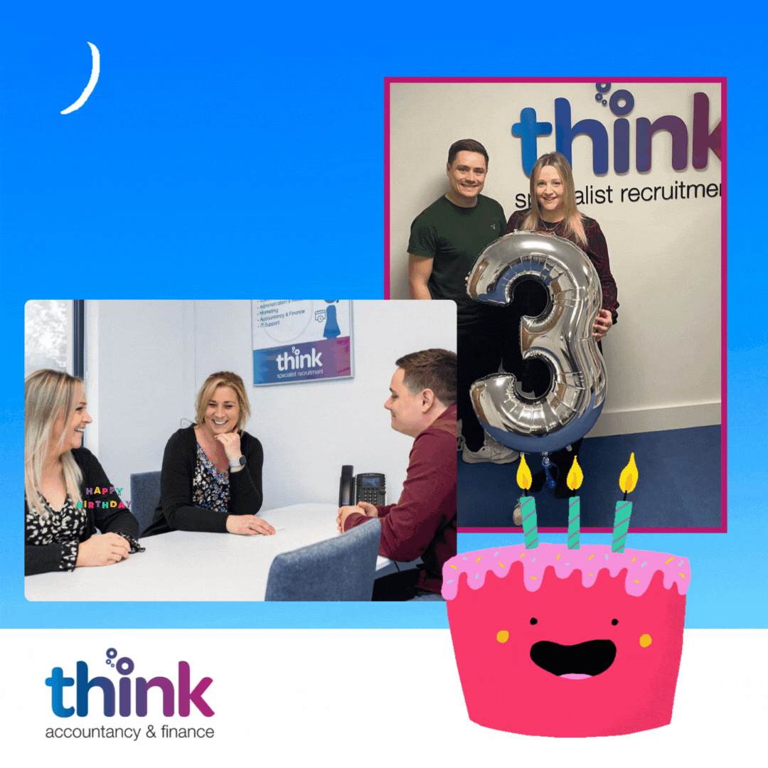 3 years of Think Accountancy and Finance! Our Blog Think Specialist